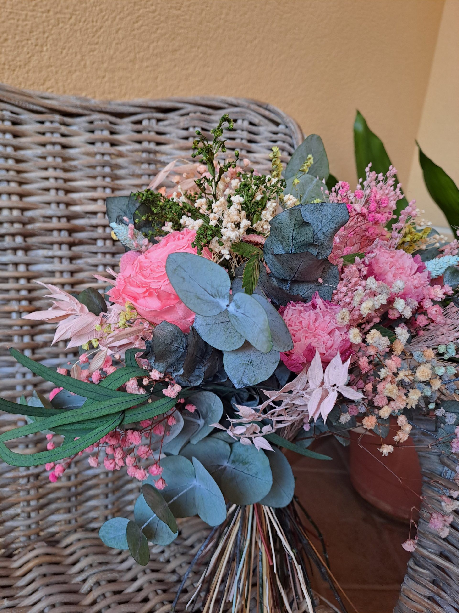 Ramo regalo flores preservadas coquette 10 Ramo regalo flores preservadas coquette 10