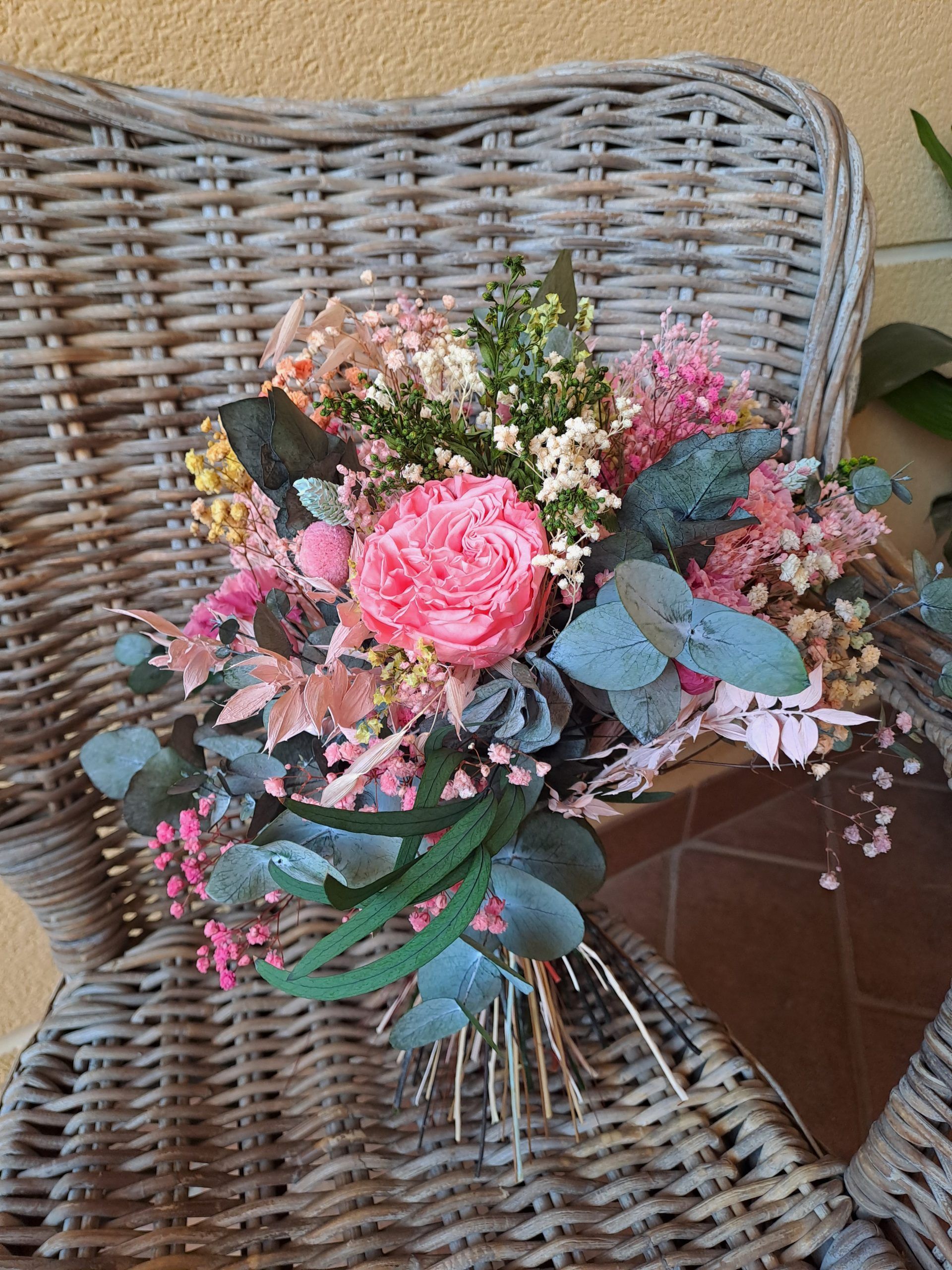 Ramo regalo flores preservadas coquette 11 Ramo regalo flores preservadas coquette 11