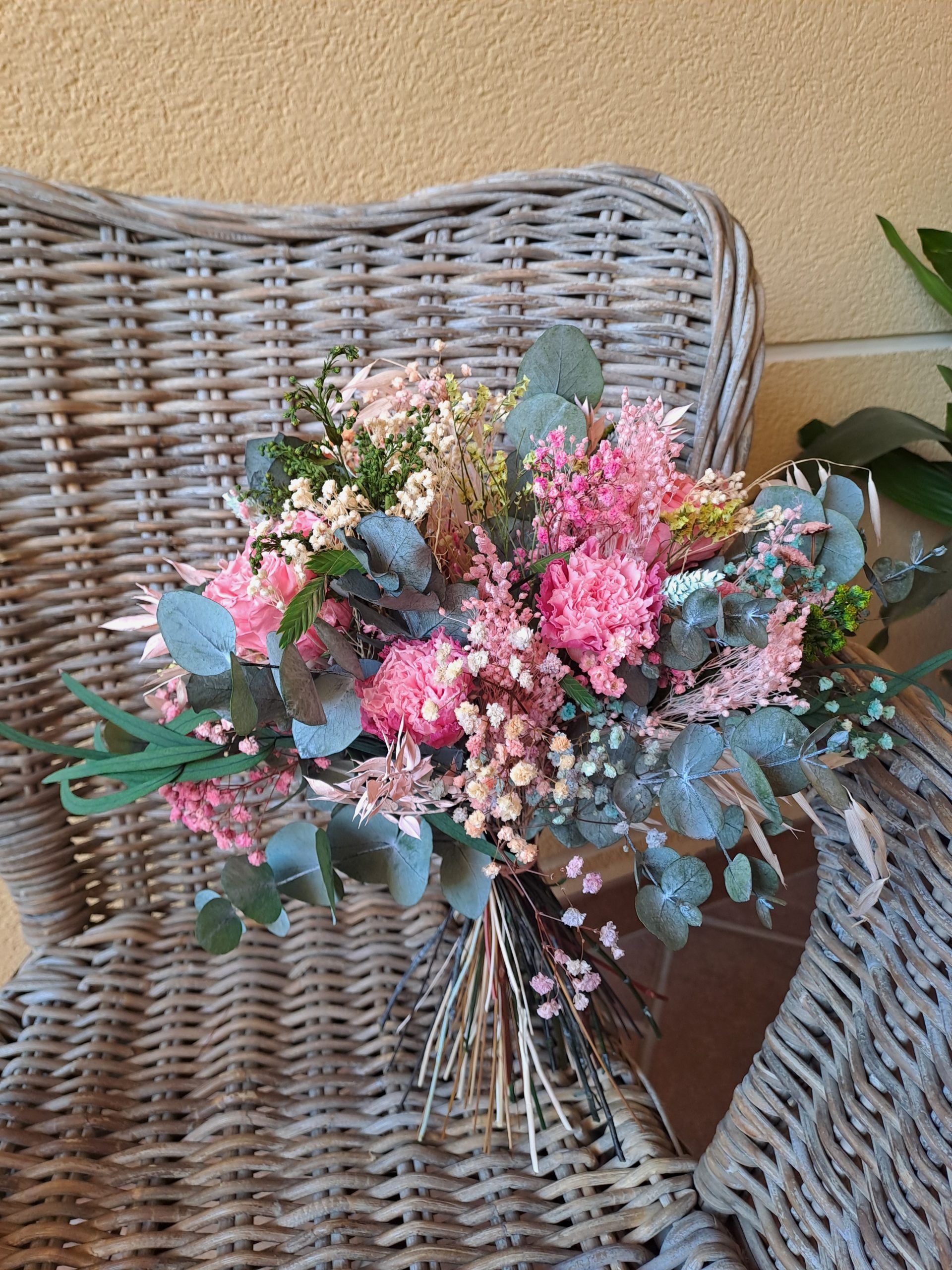 Ramo regalo flores preservadas coquette 8 Ramo regalo flores preservadas coquette 8