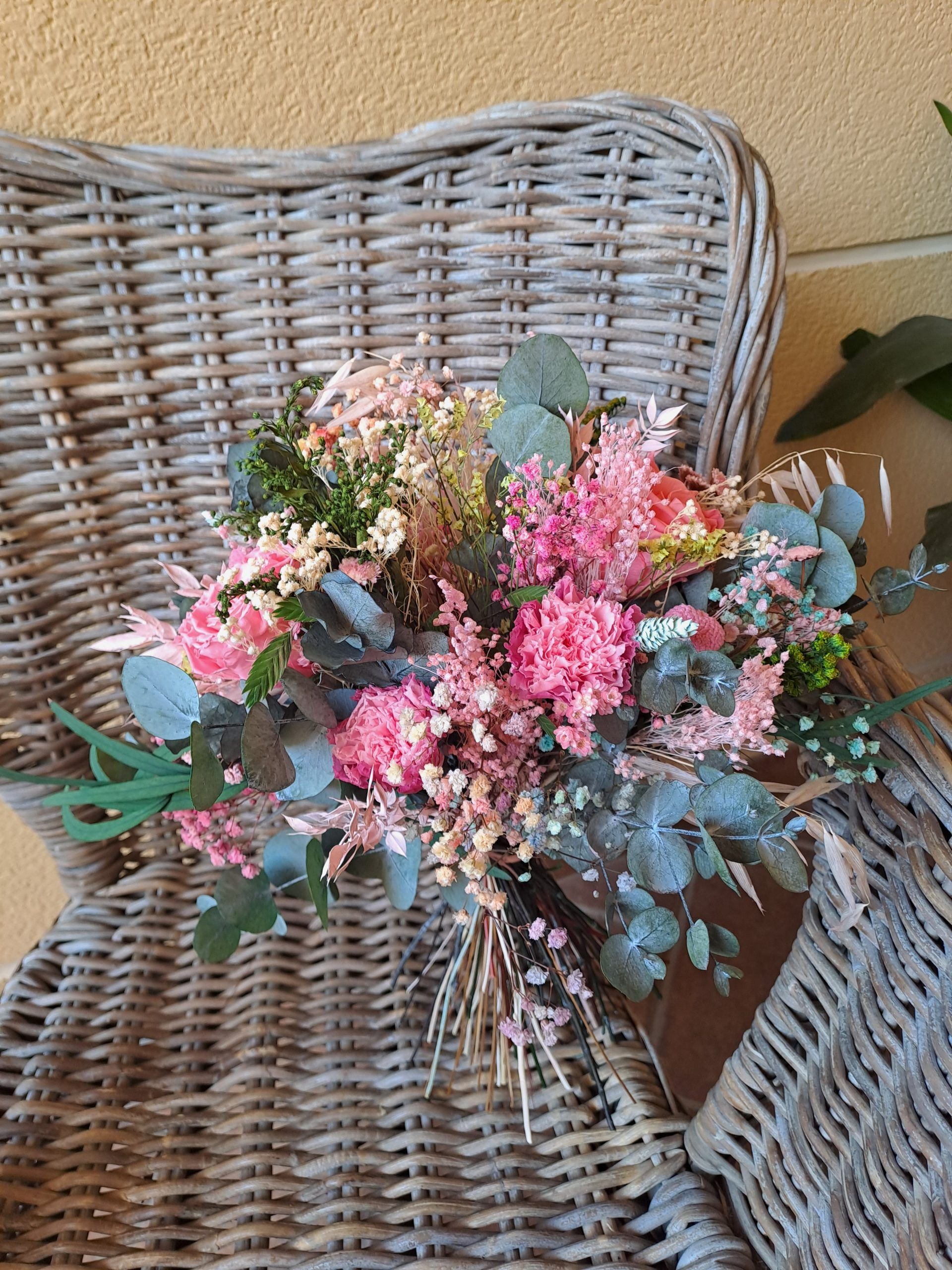 Ramo regalo flores preservadas coquette 9 Ramo regalo flores preservadas coquette 9