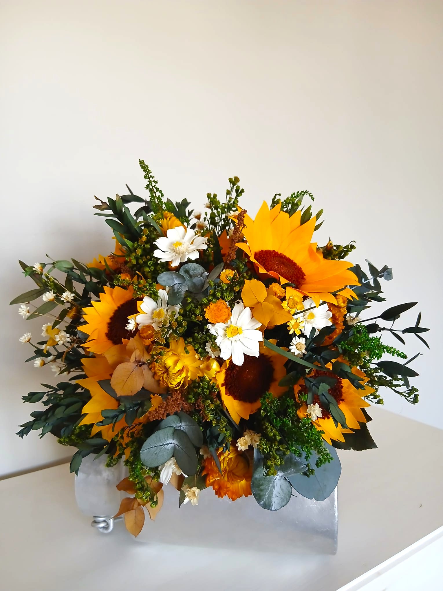 Ramo Girasoles preservados 11 Ramo Girasoles preservados 11