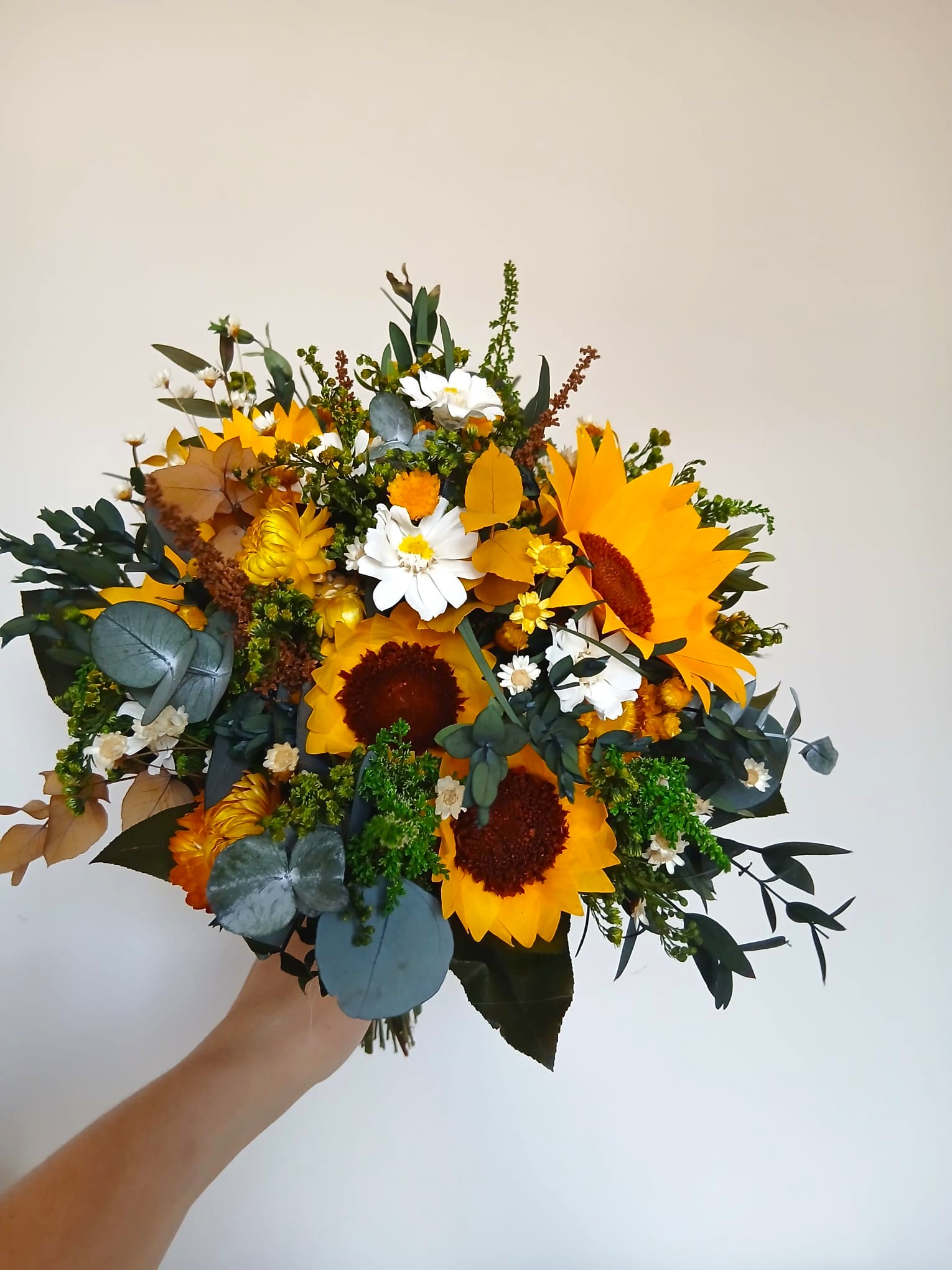 Ramo Girasoles preservados 5 Ramo Girasoles preservados 5
