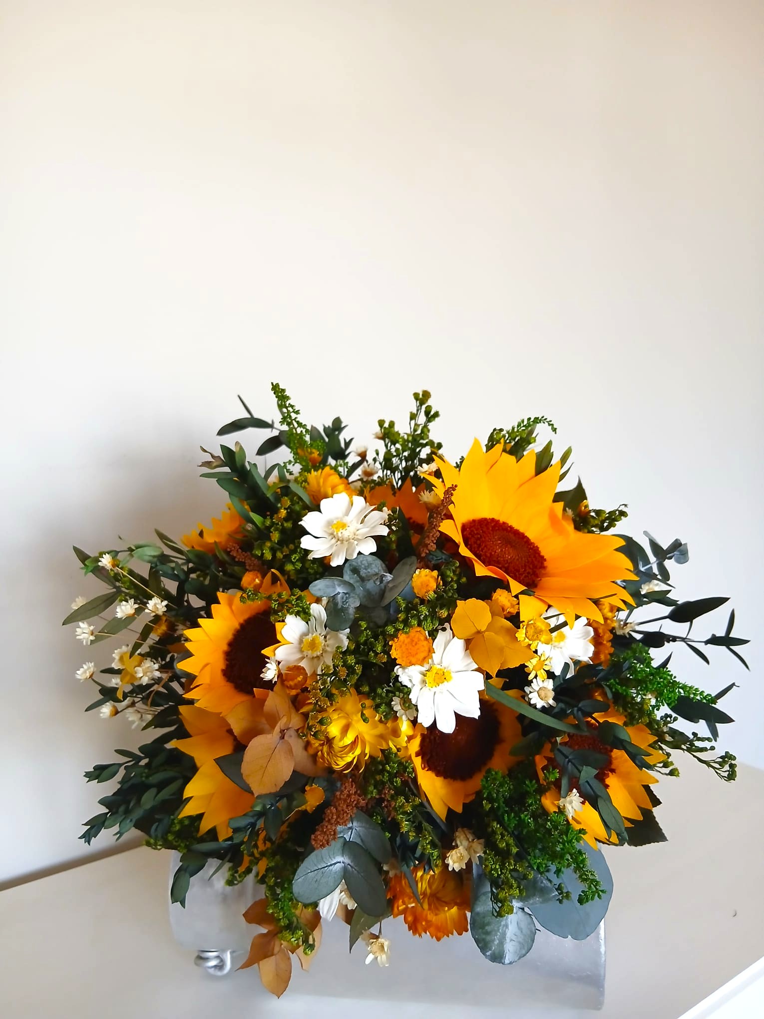 Ramo Girasoles preservados 7 Ramo Girasoles preservados 7